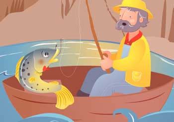  The Happy Fisherman : A Story That Captures Greed's Empty Promises and True Wealth!